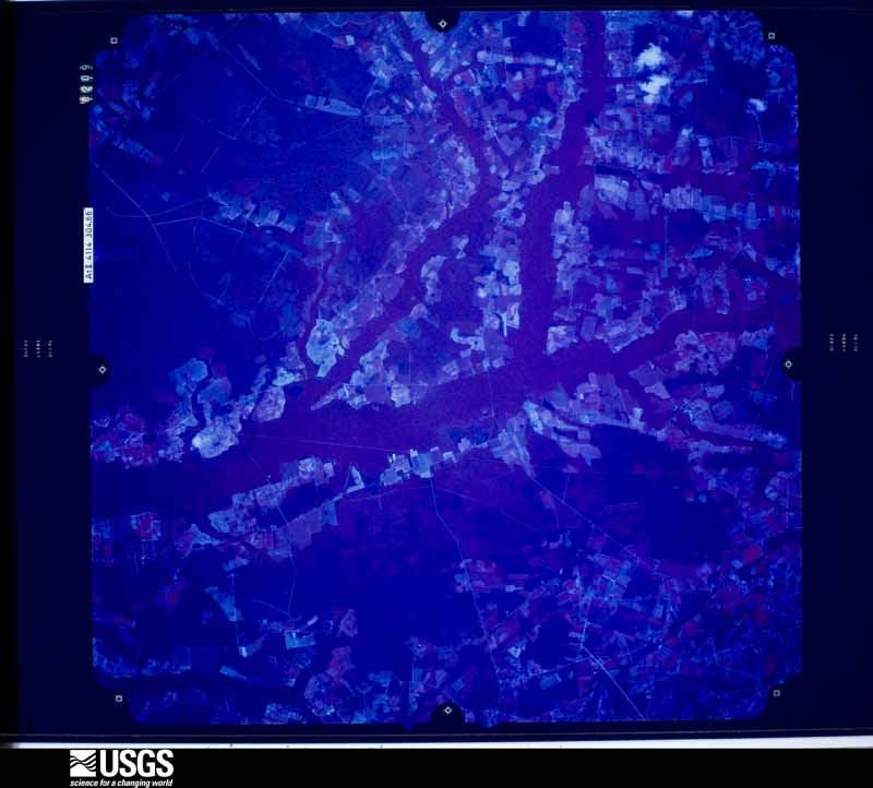 U.S. Geological Survey aerial photograph, 1976-07-21, scale 1:66000