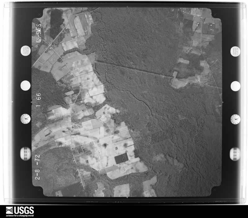 U.S. Geological Survey aerial photograph, 1972-02-08, scale 1:20500