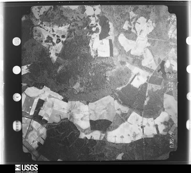 U.S. Geological Survey aerial photograph, 1972-02-05, scale 1:20500