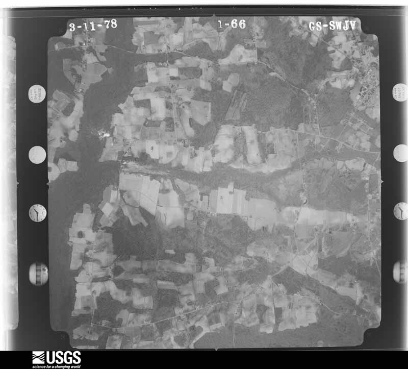 U.S. Geological Survey aerial photograph, 1978-03-01, scale 1:25700