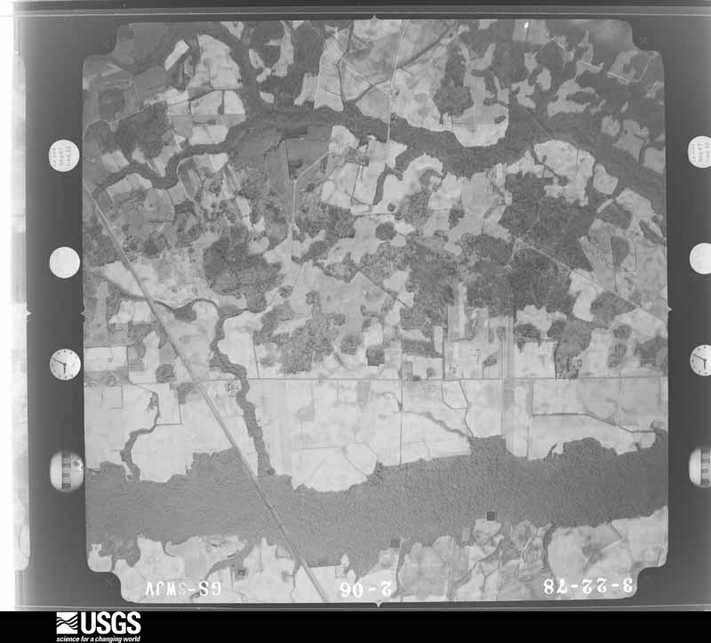 U.S. Geological Survey aerial photograph, 1978-03-01, scale 1:25700