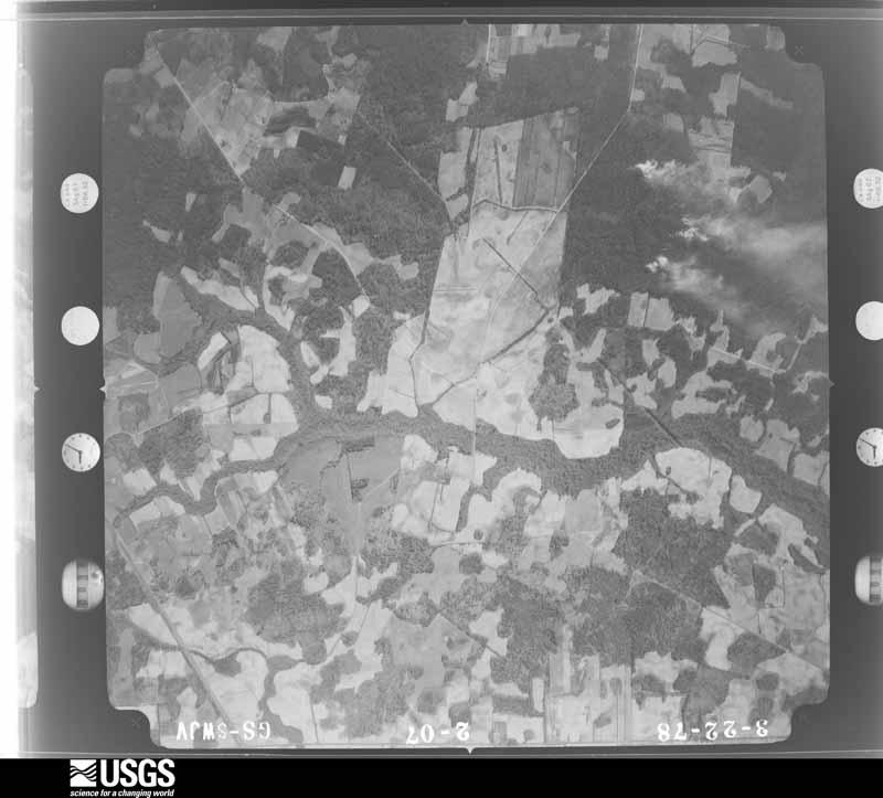 U.S. Geological Survey aerial photograph, 1978-03-01, scale 1:25700