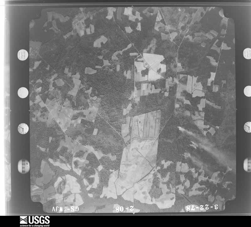 U.S. Geological Survey aerial photograph, 1978-03-01, scale 1:25700