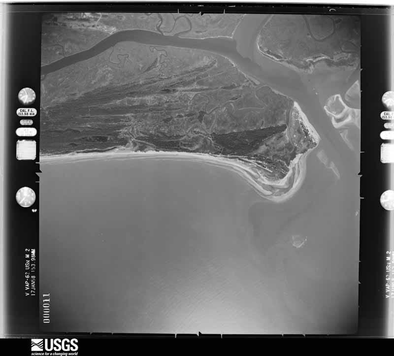 U.S. Geological Survey aerial photograph, 1958-01-01, scale 1:40000