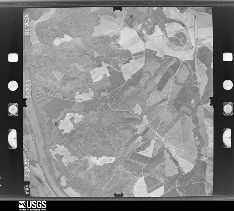 U.S. Geological Survey aerial photograph, 1969-03-17, scale 1:19000