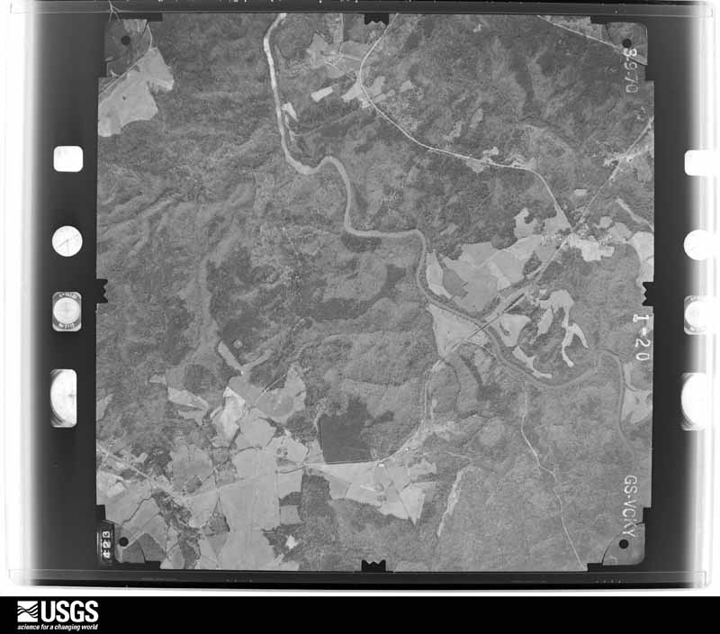 U.S. Geological Survey aerial photograph, 1970-03-09, scale 1:19000