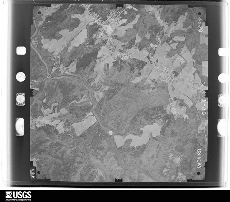 U.S. Geological Survey aerial photograph, 1970-03-09, scale 1:19000