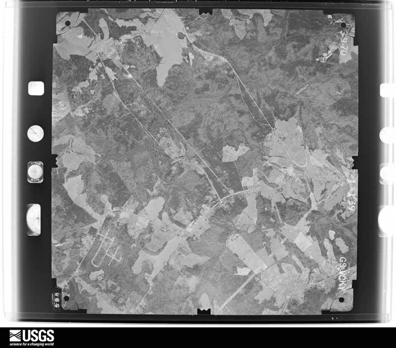 U.S. Geological Survey aerial photograph, 1970-03-09, scale 1:19000