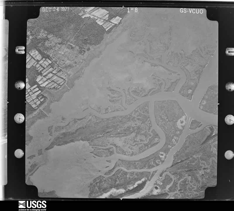 U.S. Geological Survey aerial photograph, 1971-12-26, scale 1:24000