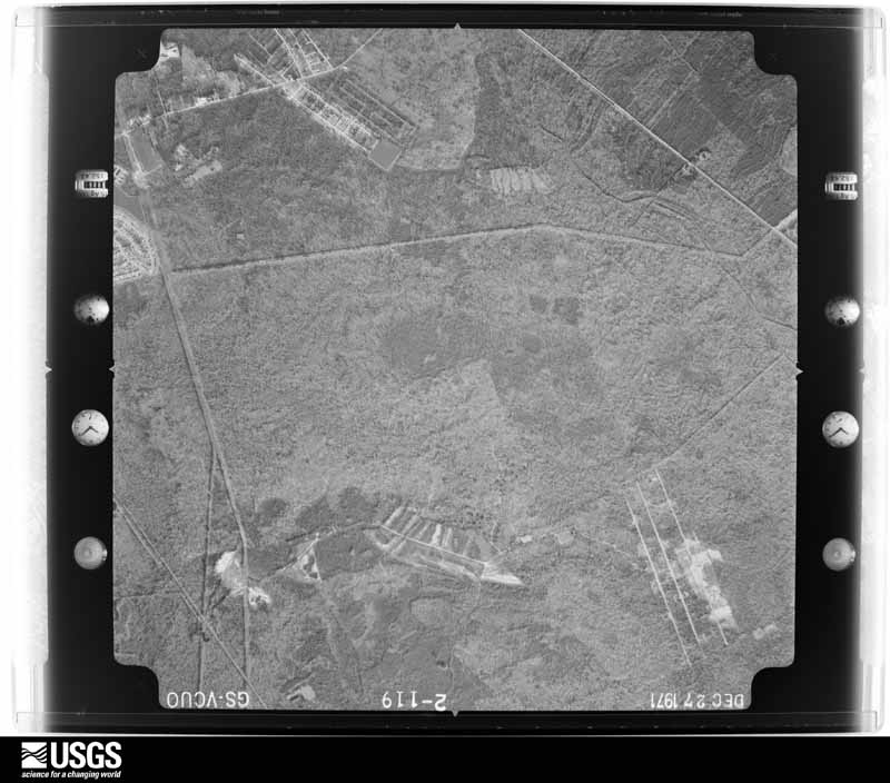 U.S. Geological Survey aerial photograph, 1971-12-27, scale 1:24000