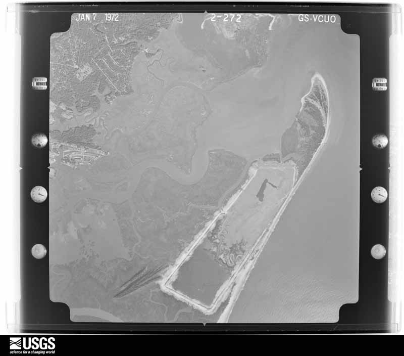 U.S. Geological Survey aerial photograph, 1972-01-07, scale 1:24000