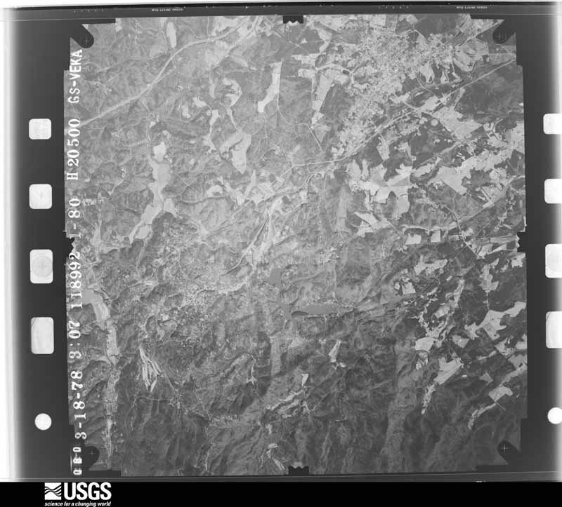U.S. Geological Survey aerial photograph, 1978-03-01, scale 1:41000