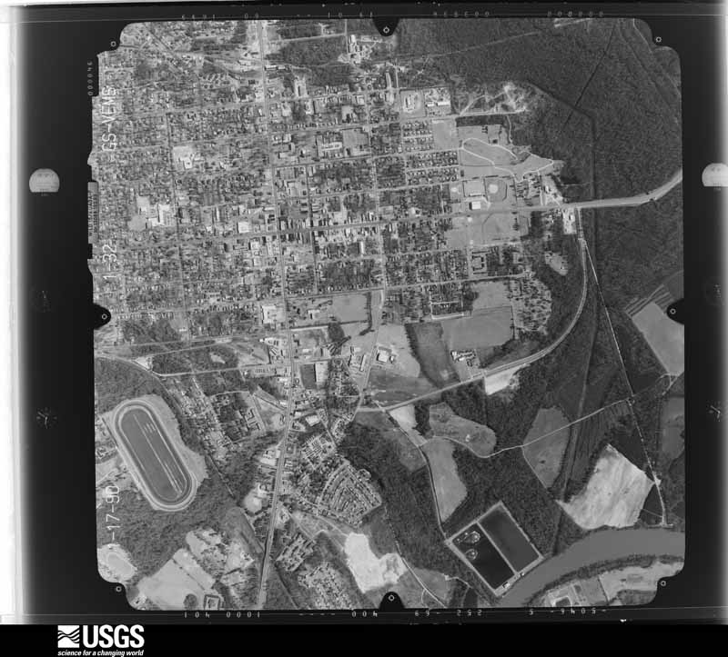 U.S. Geological Survey aerial photograph, 1990-01-01, scale 1:15000