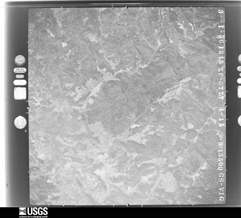U.S. Geological Survey aerial photograph, 1956-03-01, scale 1:31000