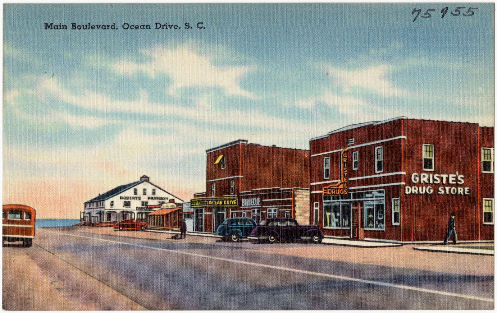 Main Boulevard, Ocean Drive, S. C., Boston Public Library - undated