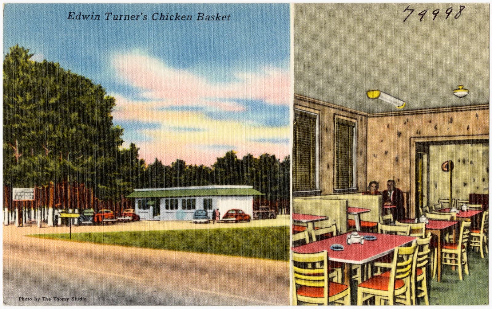 Edwin Turner's Chicken Basket, Boston Public Library - undated