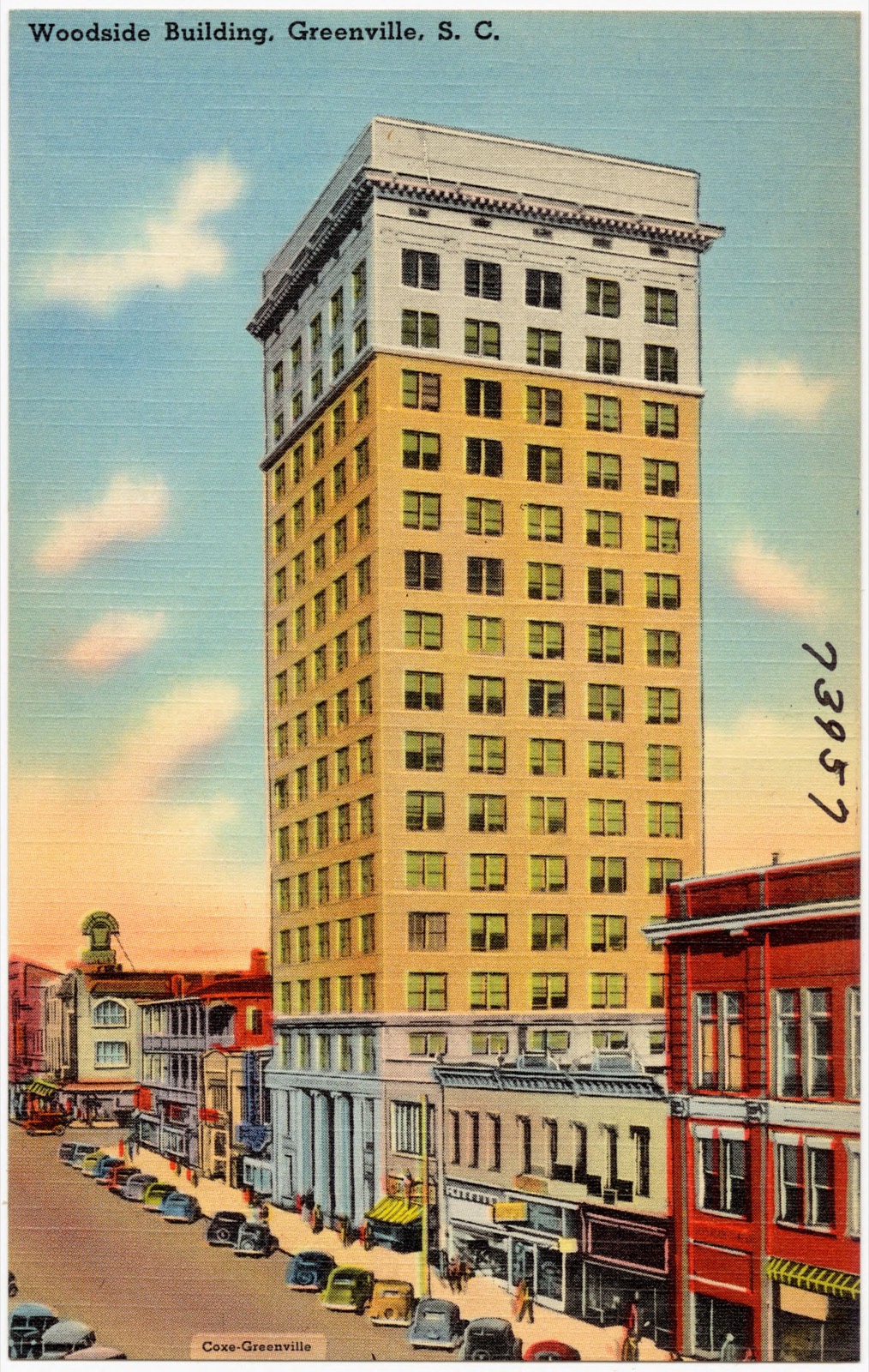 Woodside Building, Greenville, S. C., Boston Public Library - undated