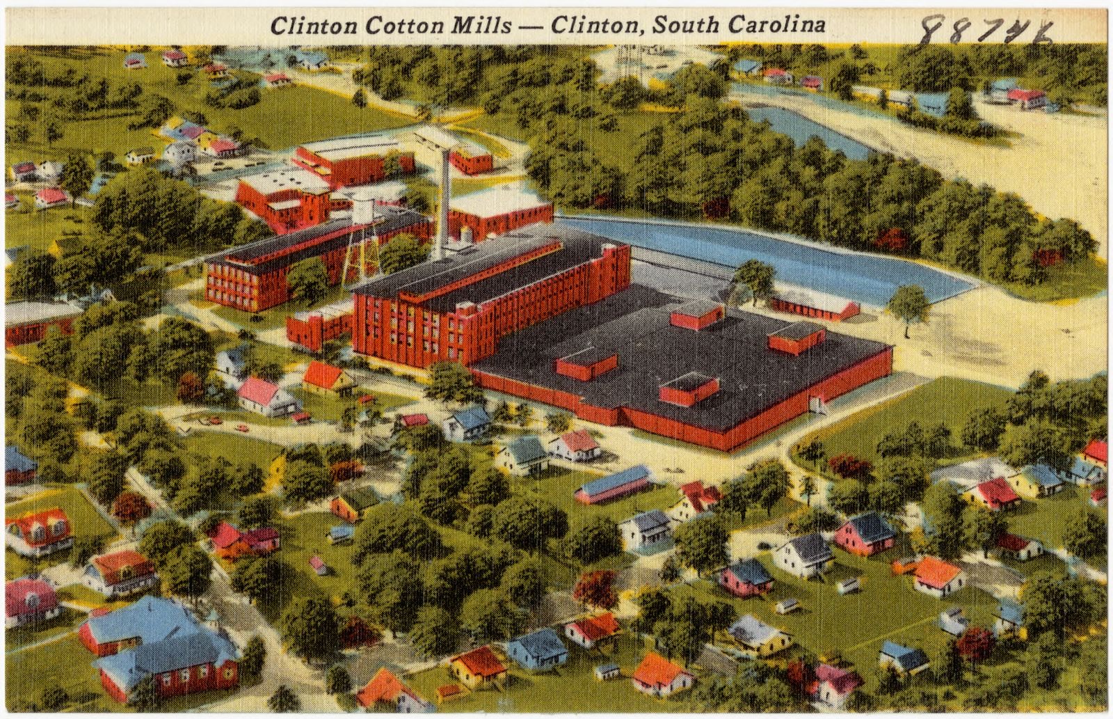 Clinton Cotton Mills -- Clinton, South Carolina, Boston Public Library - undated