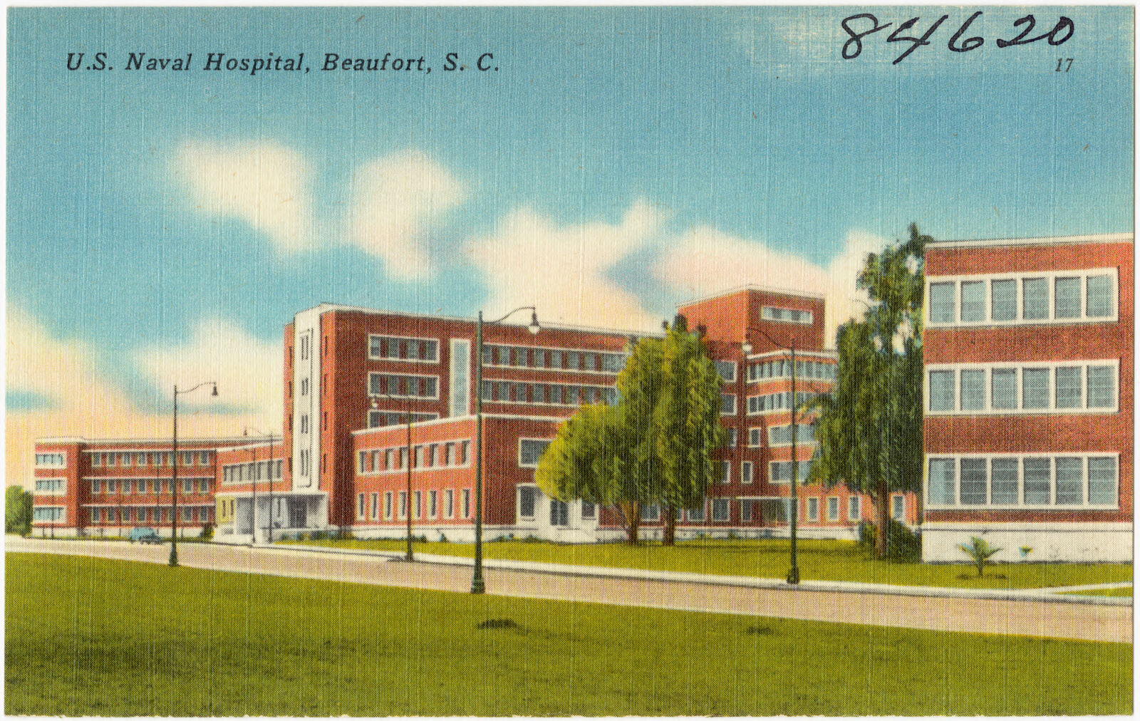 U.S. Naval Hospital, Beaufort, S. C., Boston Public Library - undated