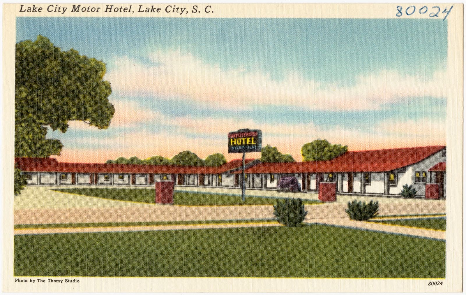 Lake City Motor Hotel, Lake City, S. C., Boston Public Library - undated