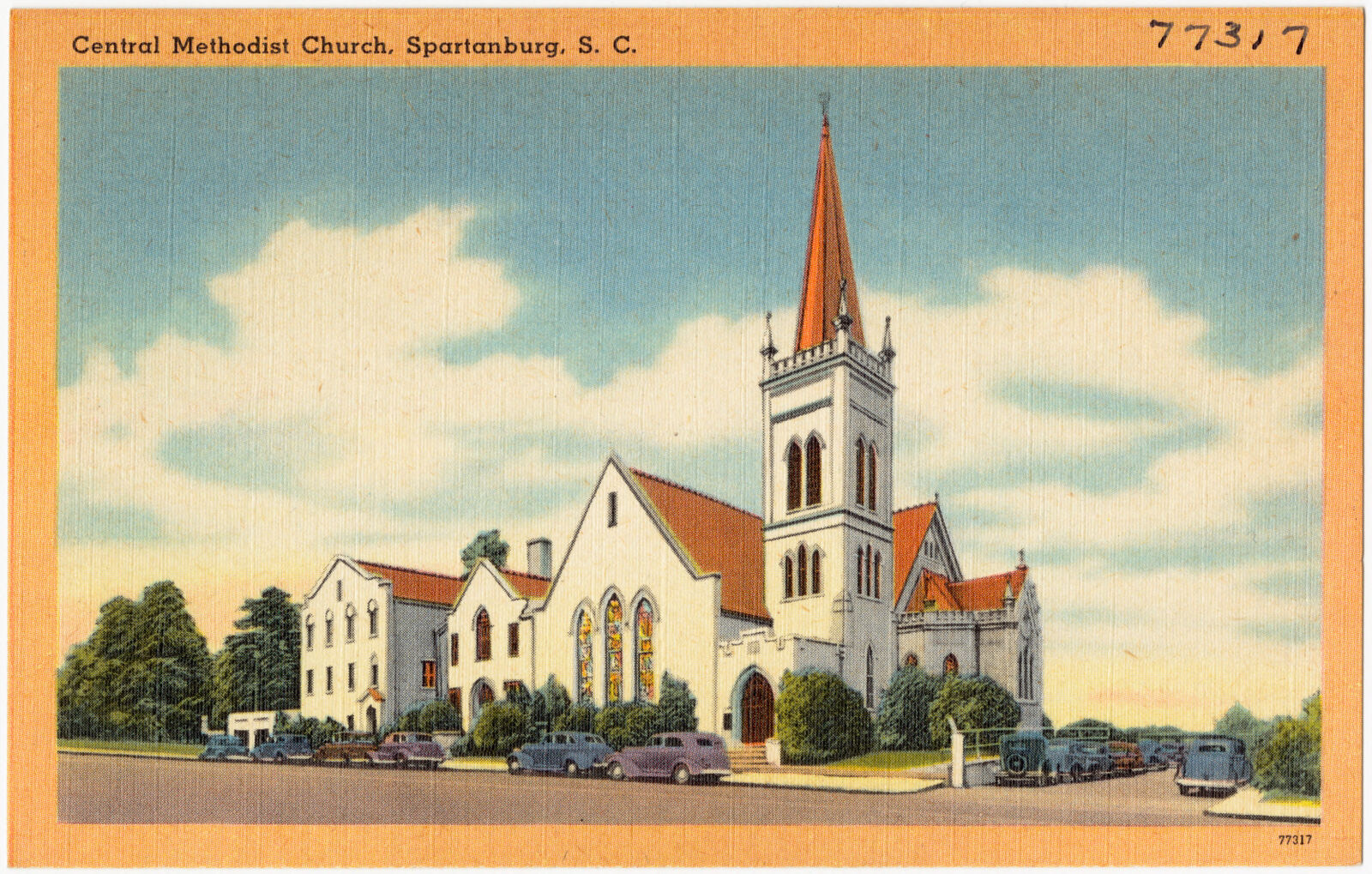Central Methodist Church, Spartanburg, S. C., Boston Public Library - undated