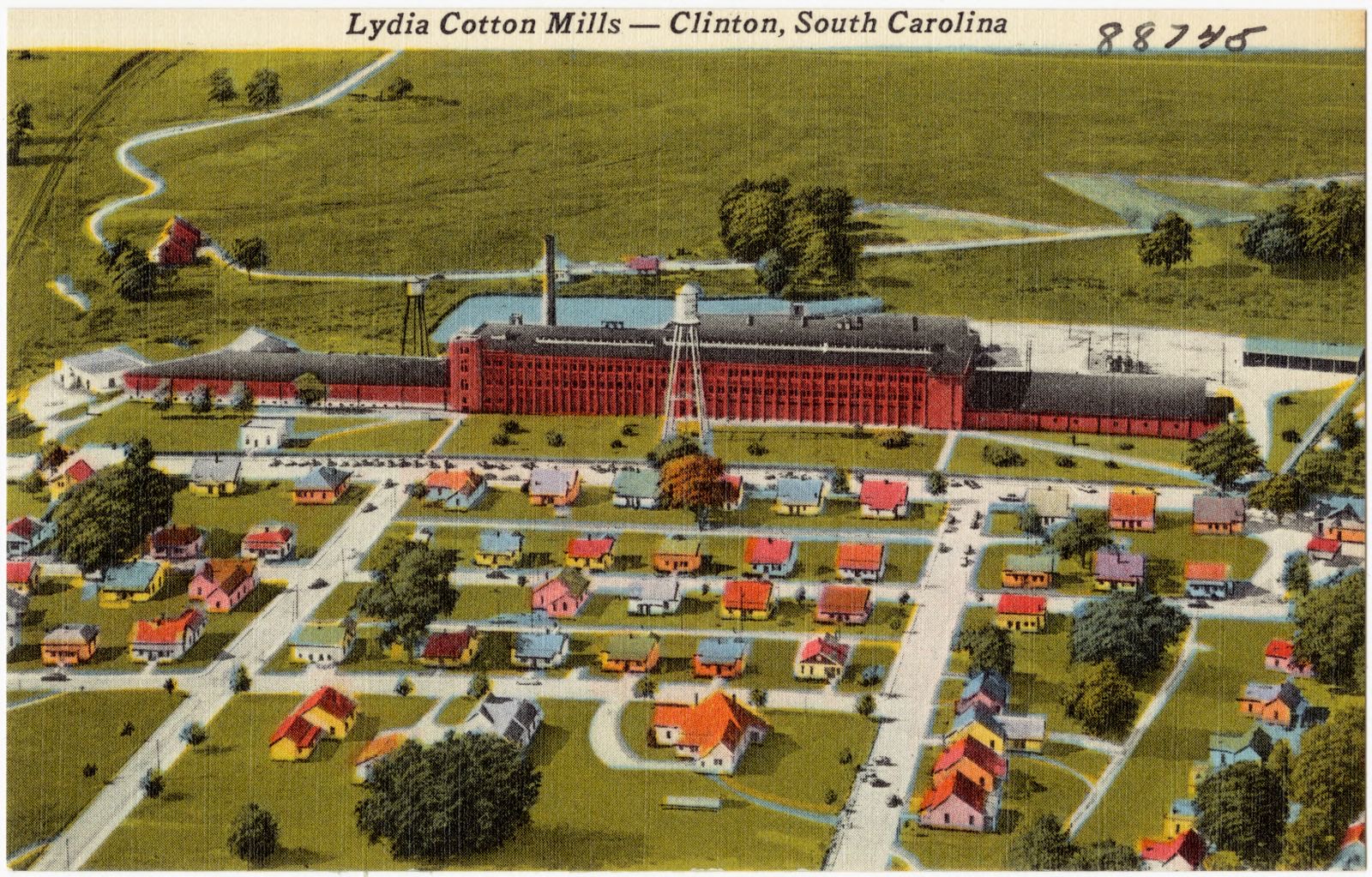 Lydia Cotton Mills -- Clinton, South Carolina, Boston Public Library - undated