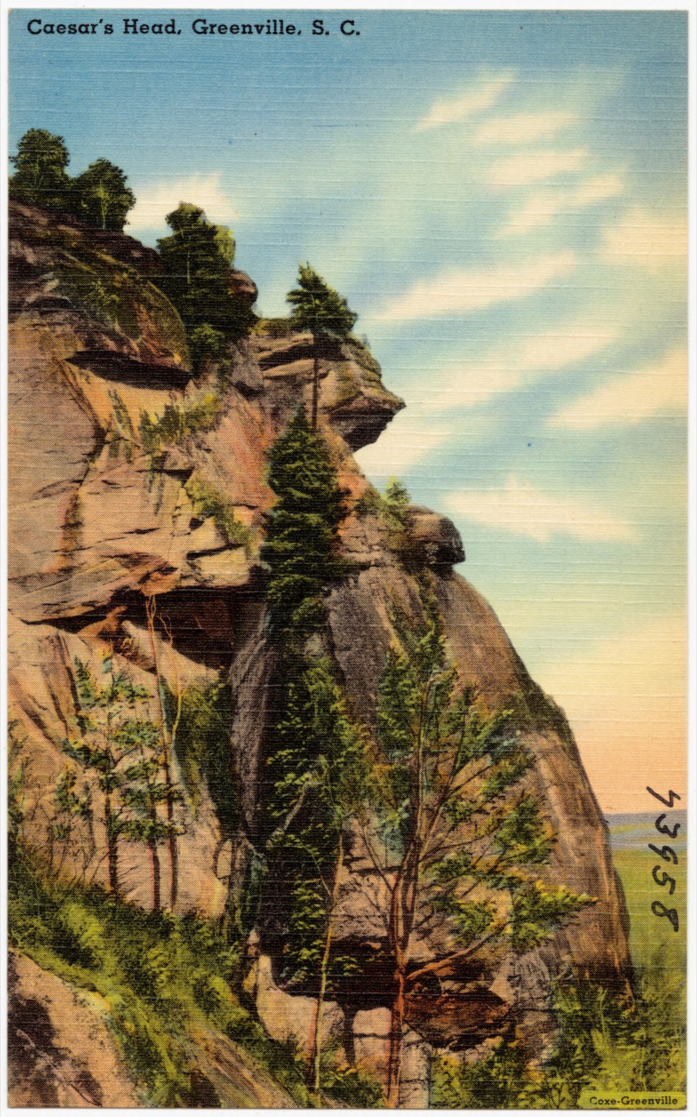Caesar's Head, Greenville, S. C., Boston Public Library - undated