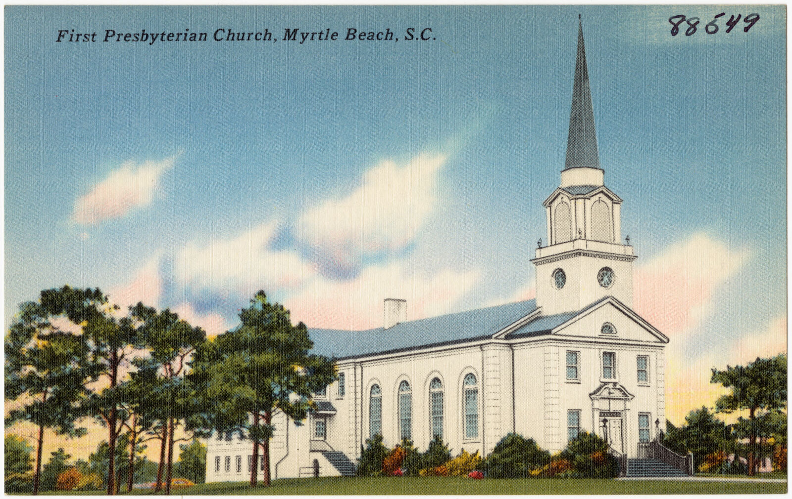 First Presbyterian Church, Myrtle Beach, S. C., Boston Public Library - undated