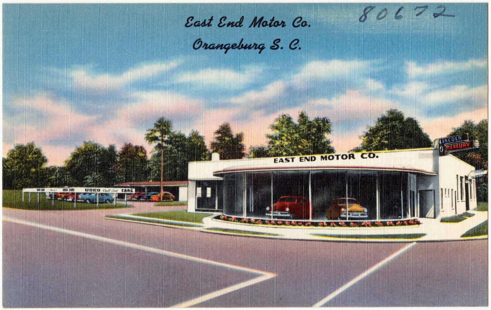 East End Motor Co., Orangeburg, S. C., Boston Public Library - undated