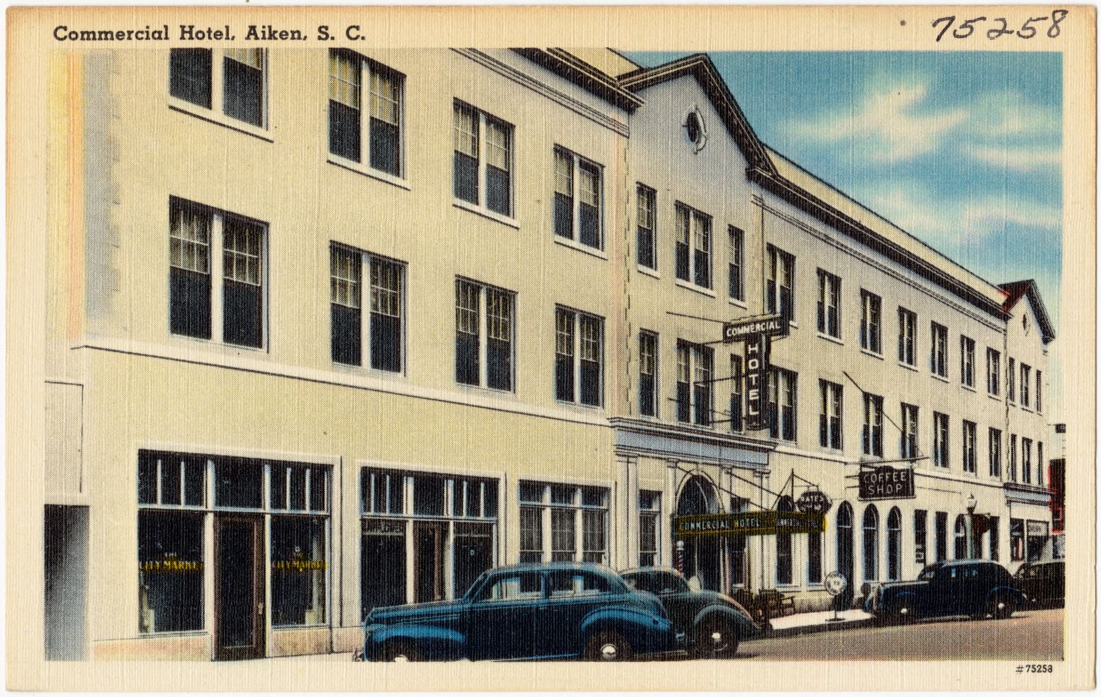 Commercial Hotel, Aiken, S. C., Boston Public Library - undated