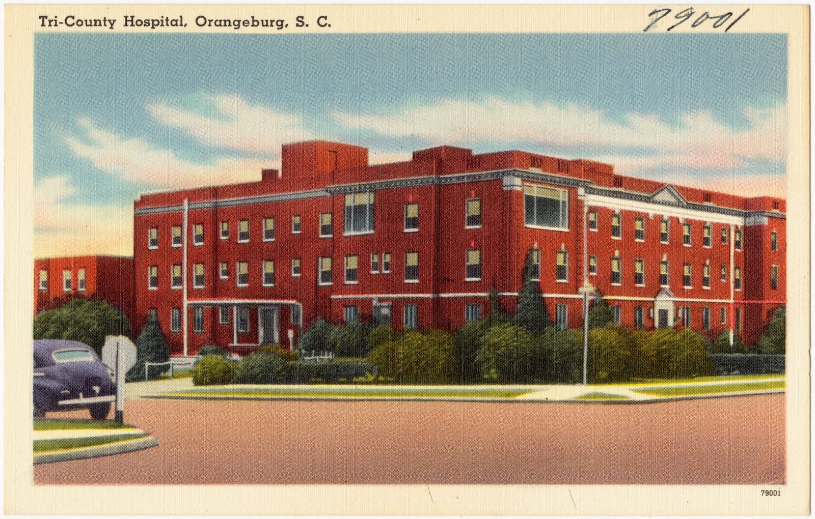 Tri-Country Hospital, Orangeburg, S. C., Boston Public Library - undated