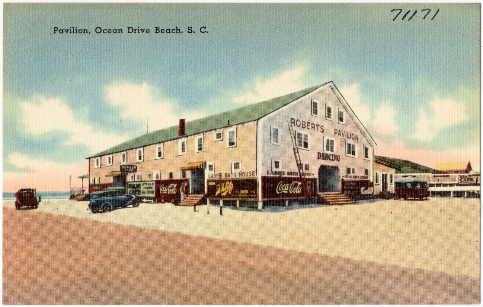 Pavilion, Ocean Drive Beach, S. C., Boston Public Library - undated