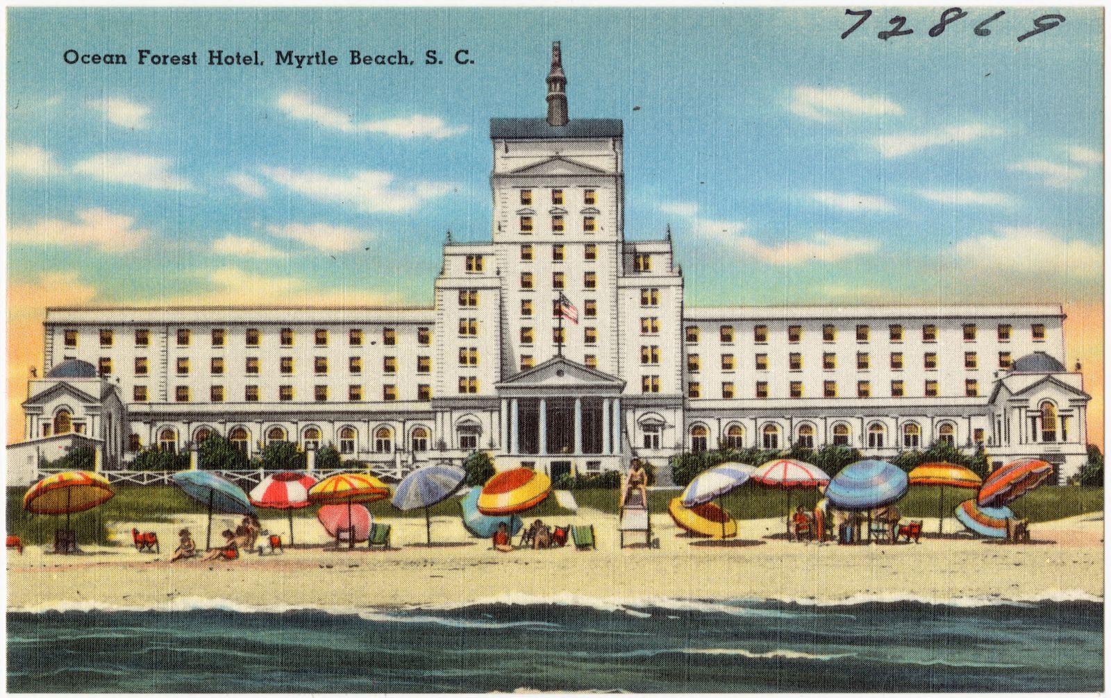 Ocean Forest Hotel, Myrtle Beach, S. C., Boston Public Library - undated