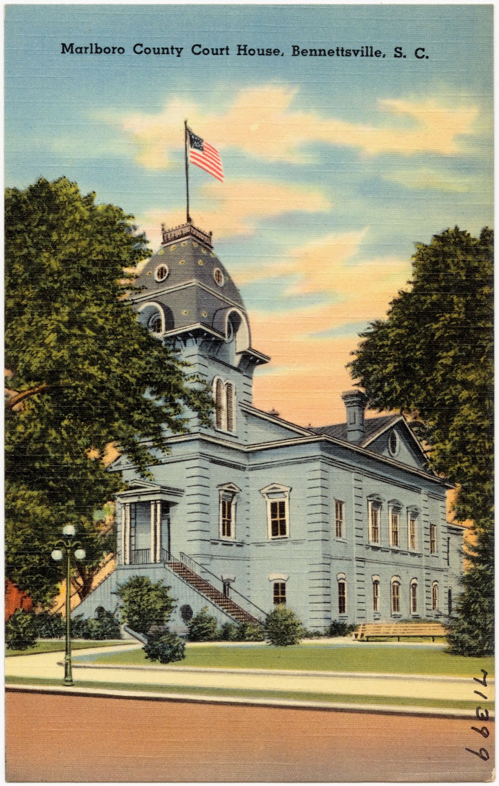 Marlboro Country Court House, Bennettsville, S. C., Boston Public Library - undated