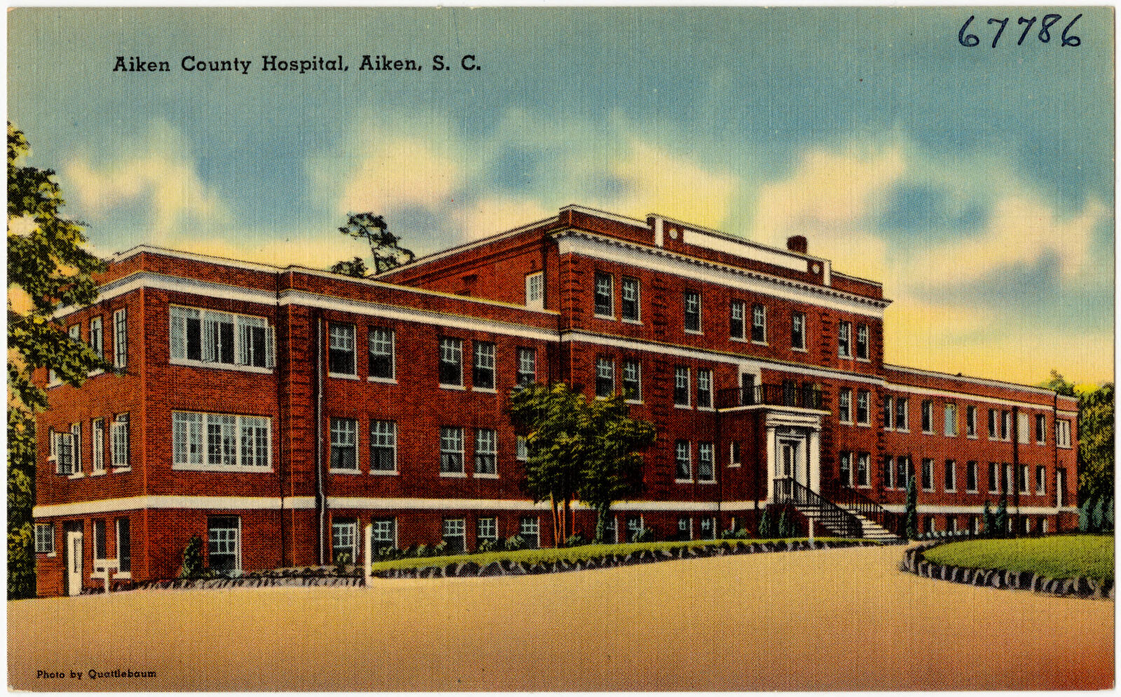 Aiken Country Hospital, Aiken, S. C., Boston Public Library - undated