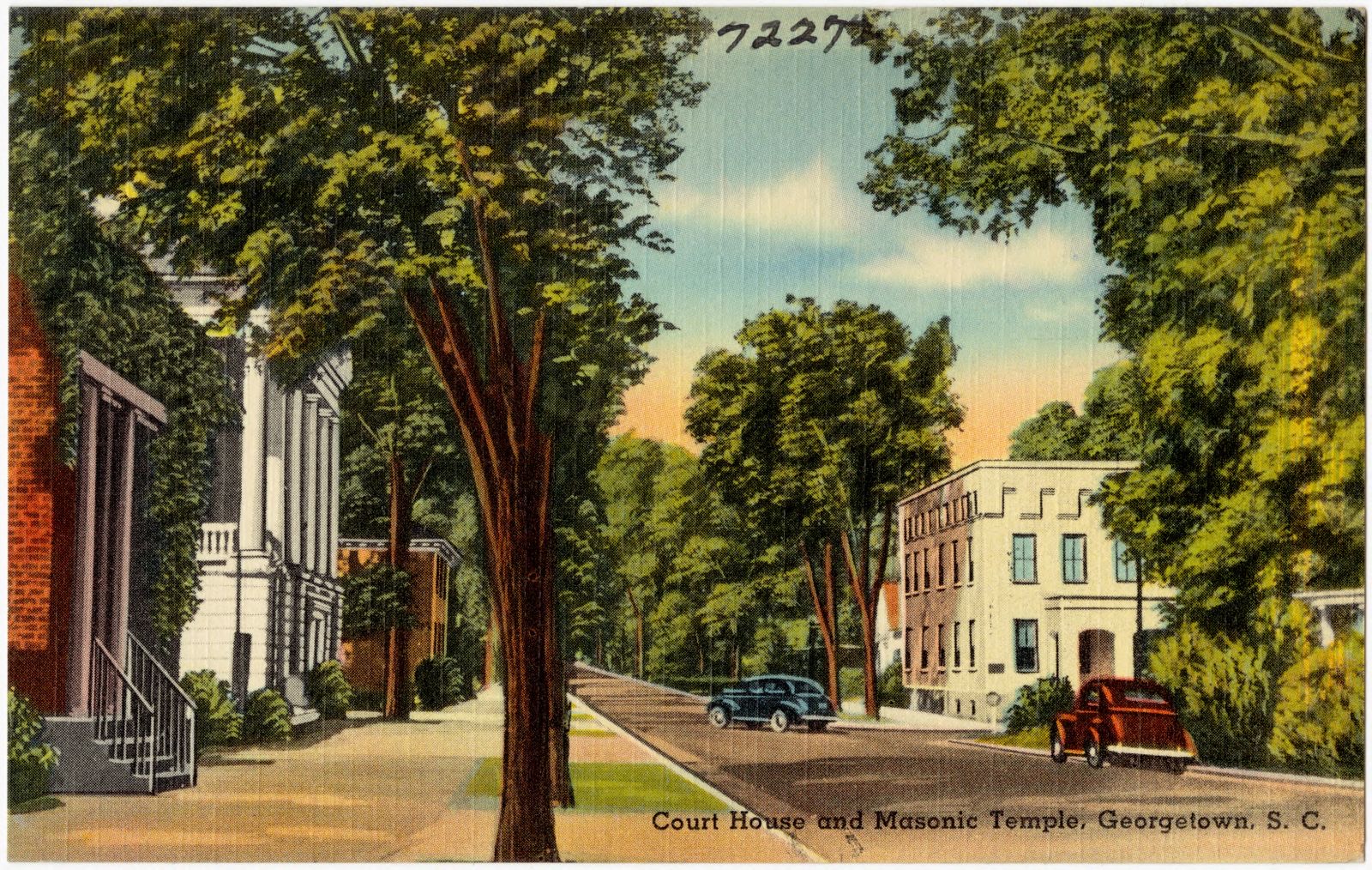 Court House and Masonic Temple, Georgetown, S. C., Boston Public Library - undated