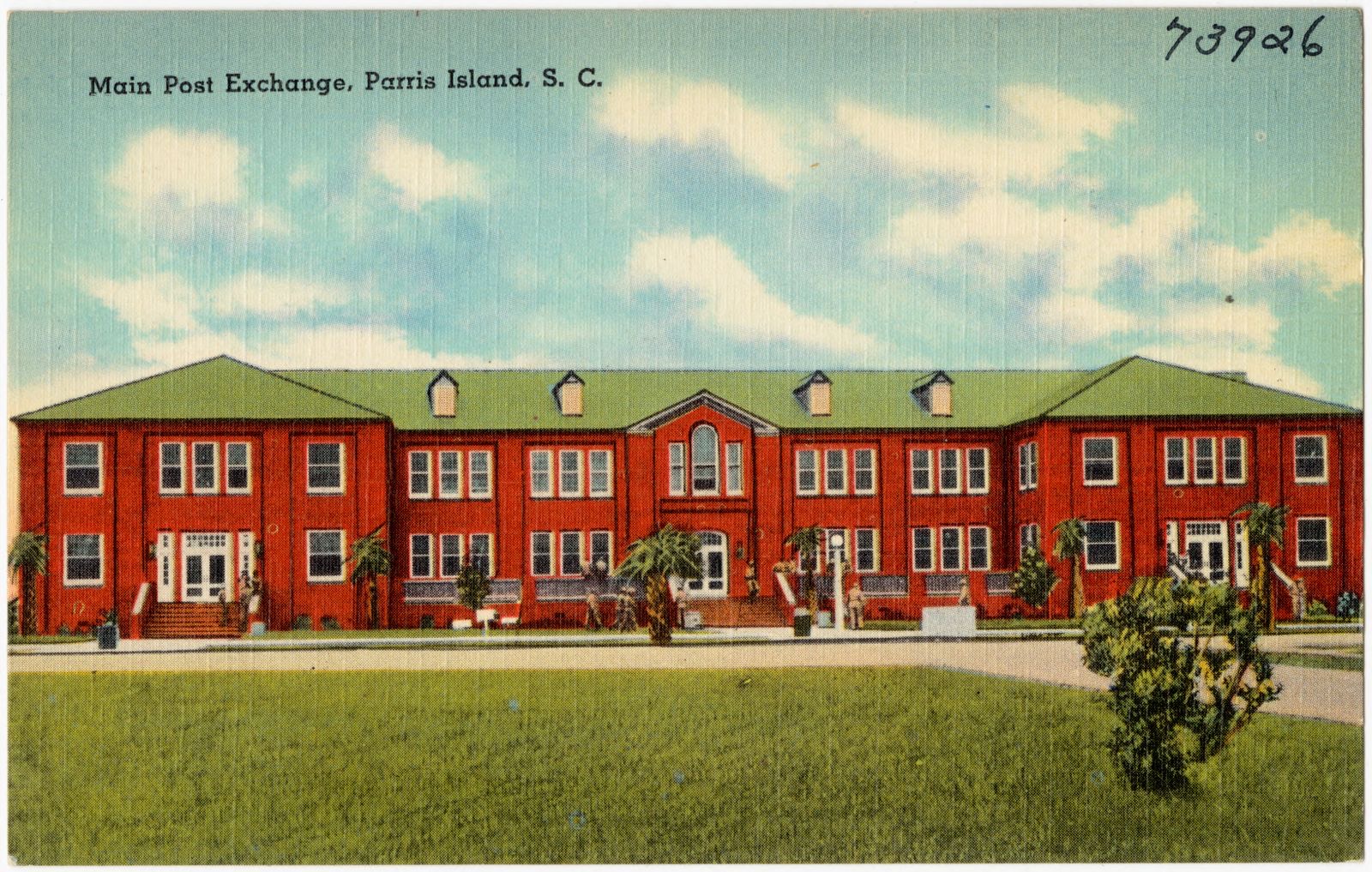 Main Post Exchange, Parris Island, S. C., Boston Public Library - undated