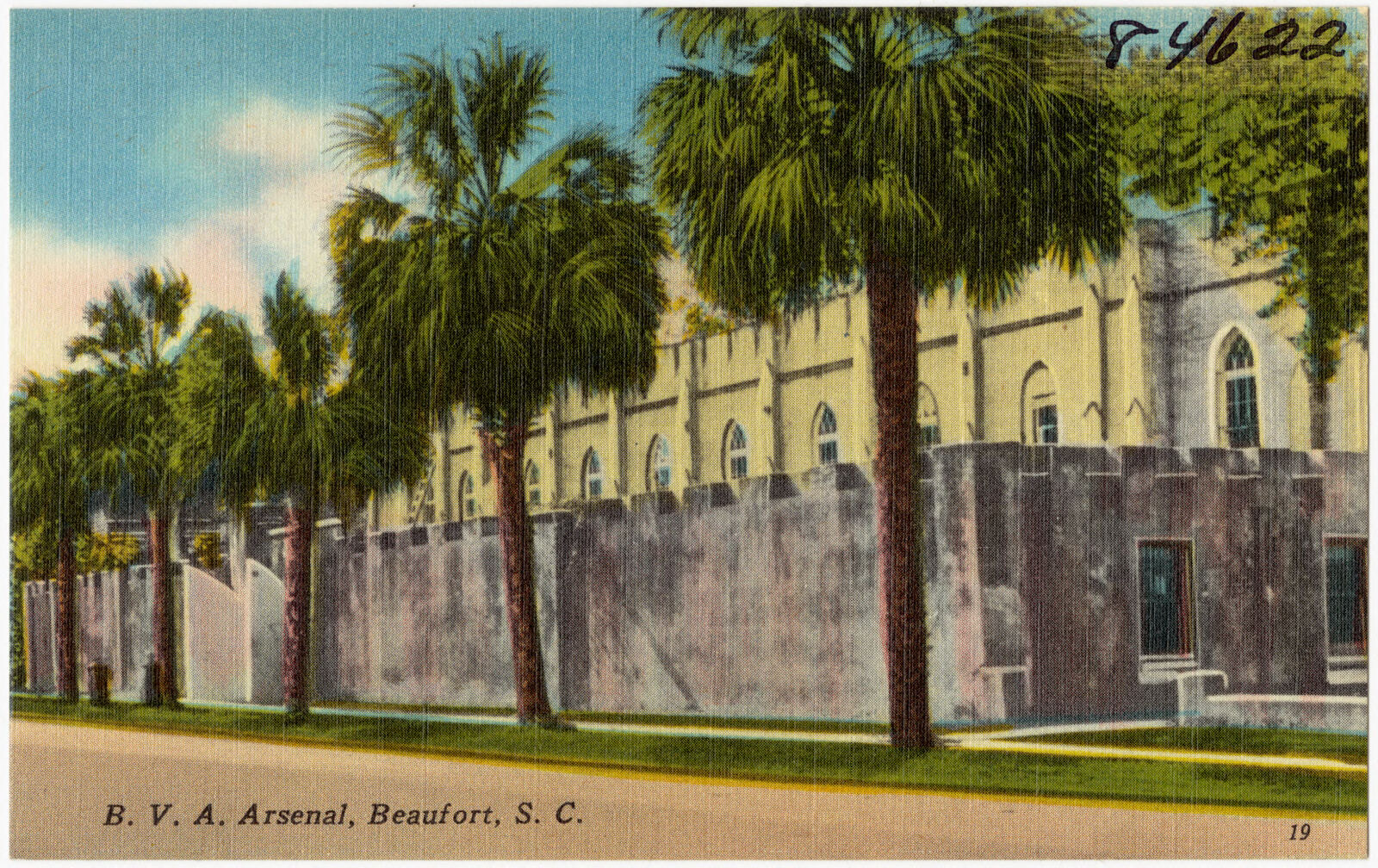 B. V. A. Arsenal, Beaufort, S. C., Boston Public Library - undated