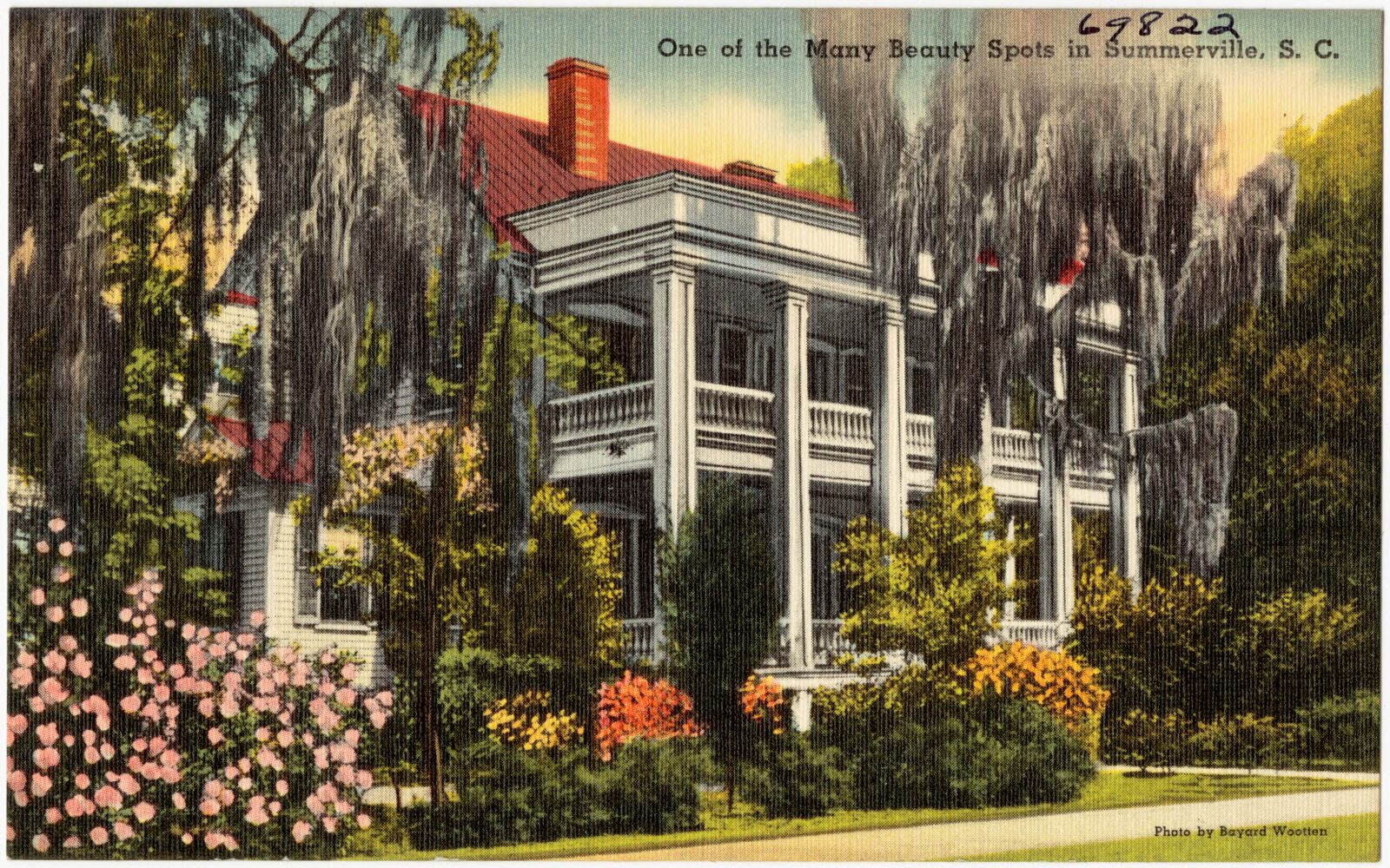 One of the many beauty spots in Summerville, S. C., Boston Public Library - undated