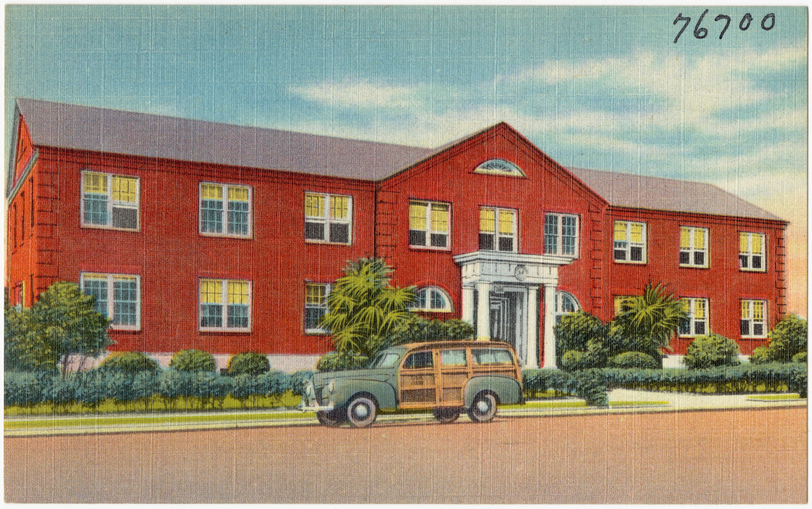 Medical Dispensary, Marine Corps Recruit Depot, Parris Island, S. C., Boston Public Library - undated