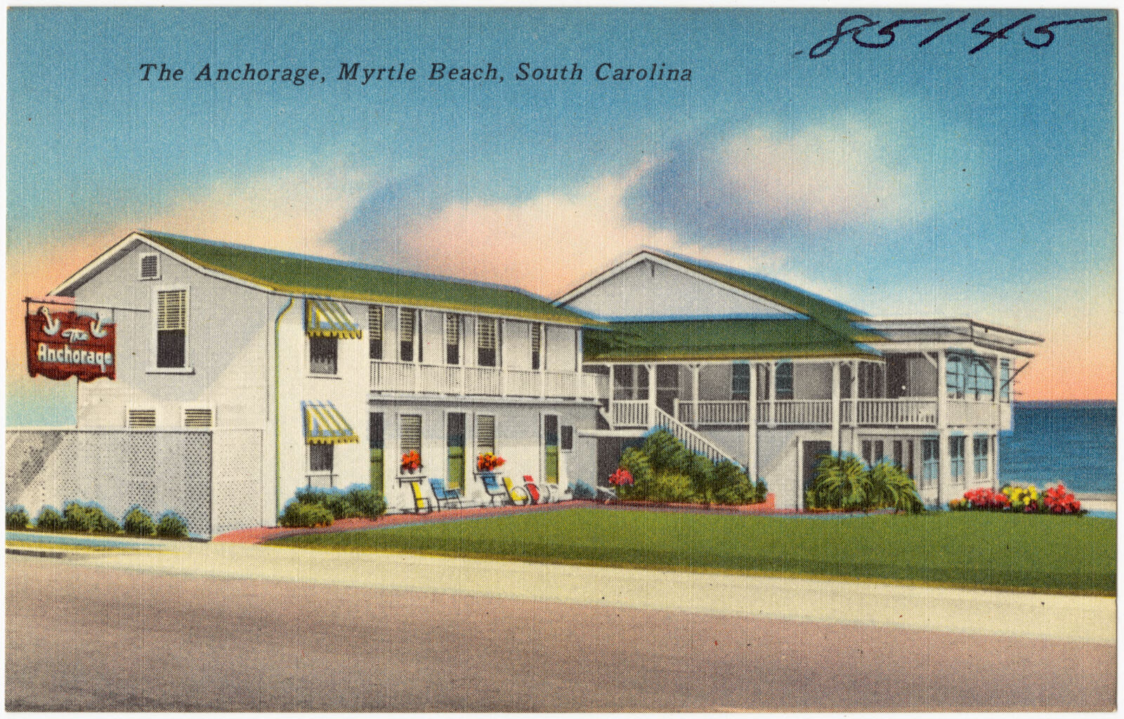 The Anchorage, Myrtle Beach, South Carolina, Boston Public Library - undated