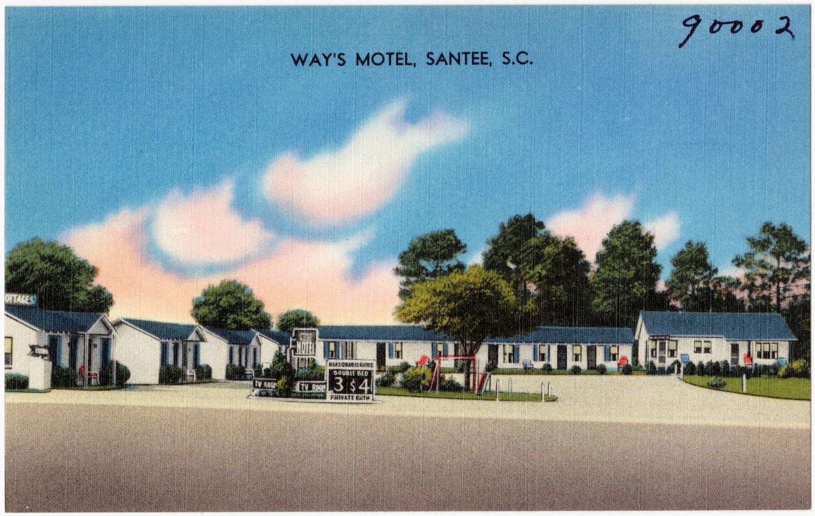Way's Motel, Santee, S. C., Boston Public Library - undated
