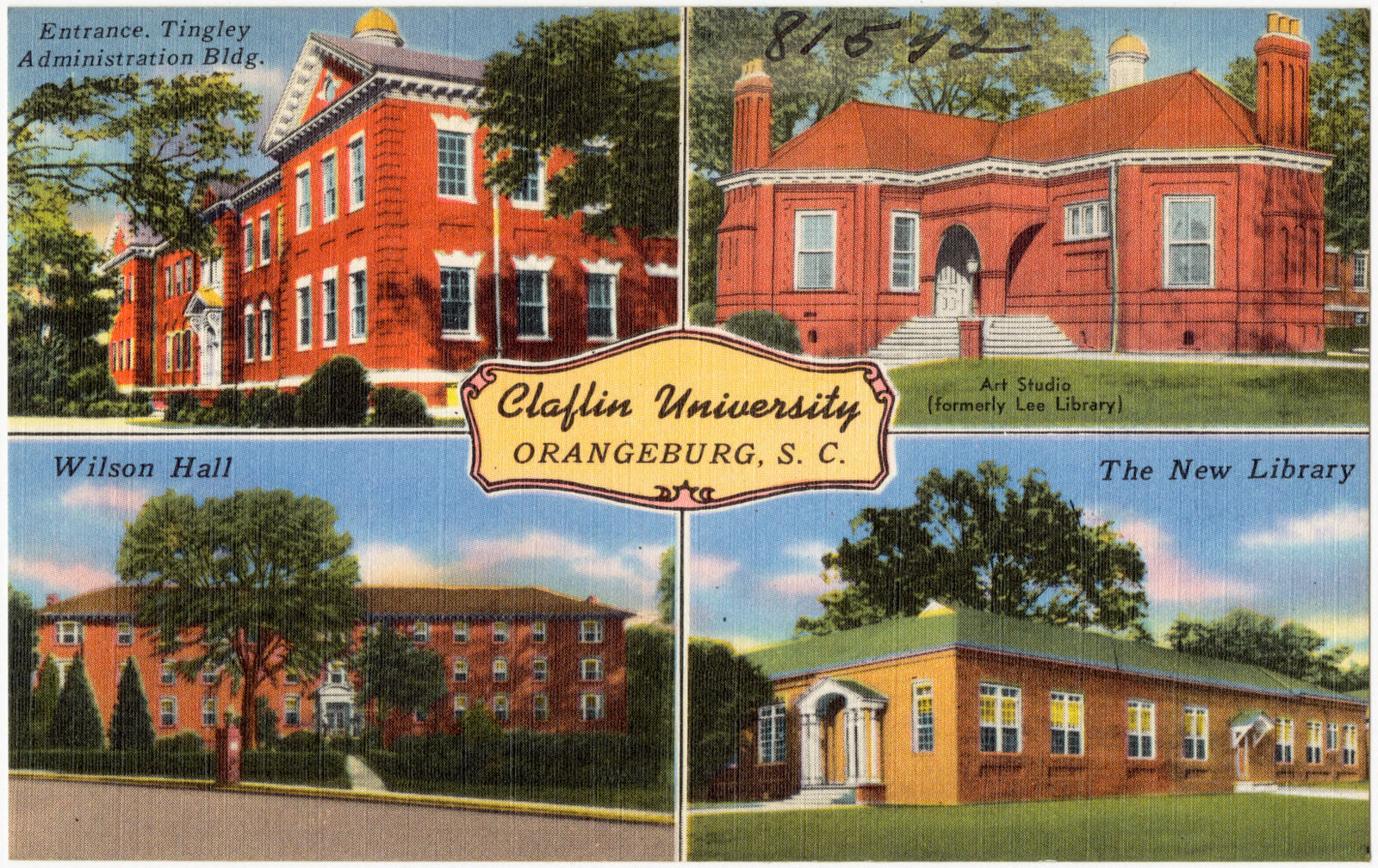 Claflin University, Orangeburg, S. C., Boston Public Library - undated