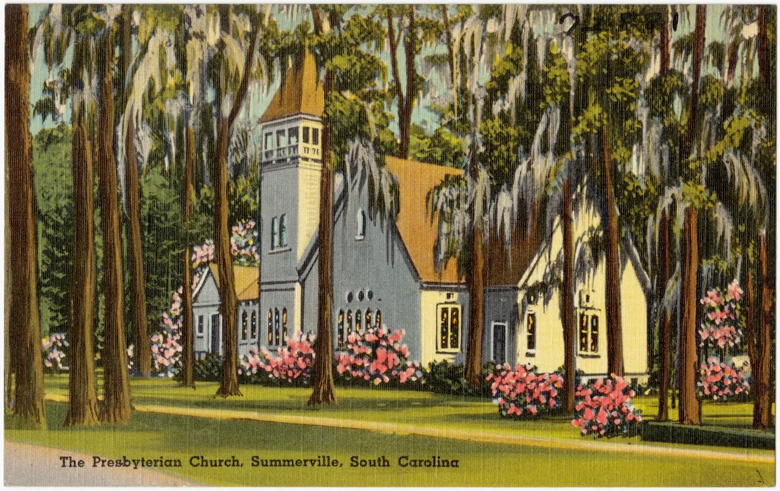 The Presbyterian Church, Summerville, South Carolina, Boston Public Library - undated