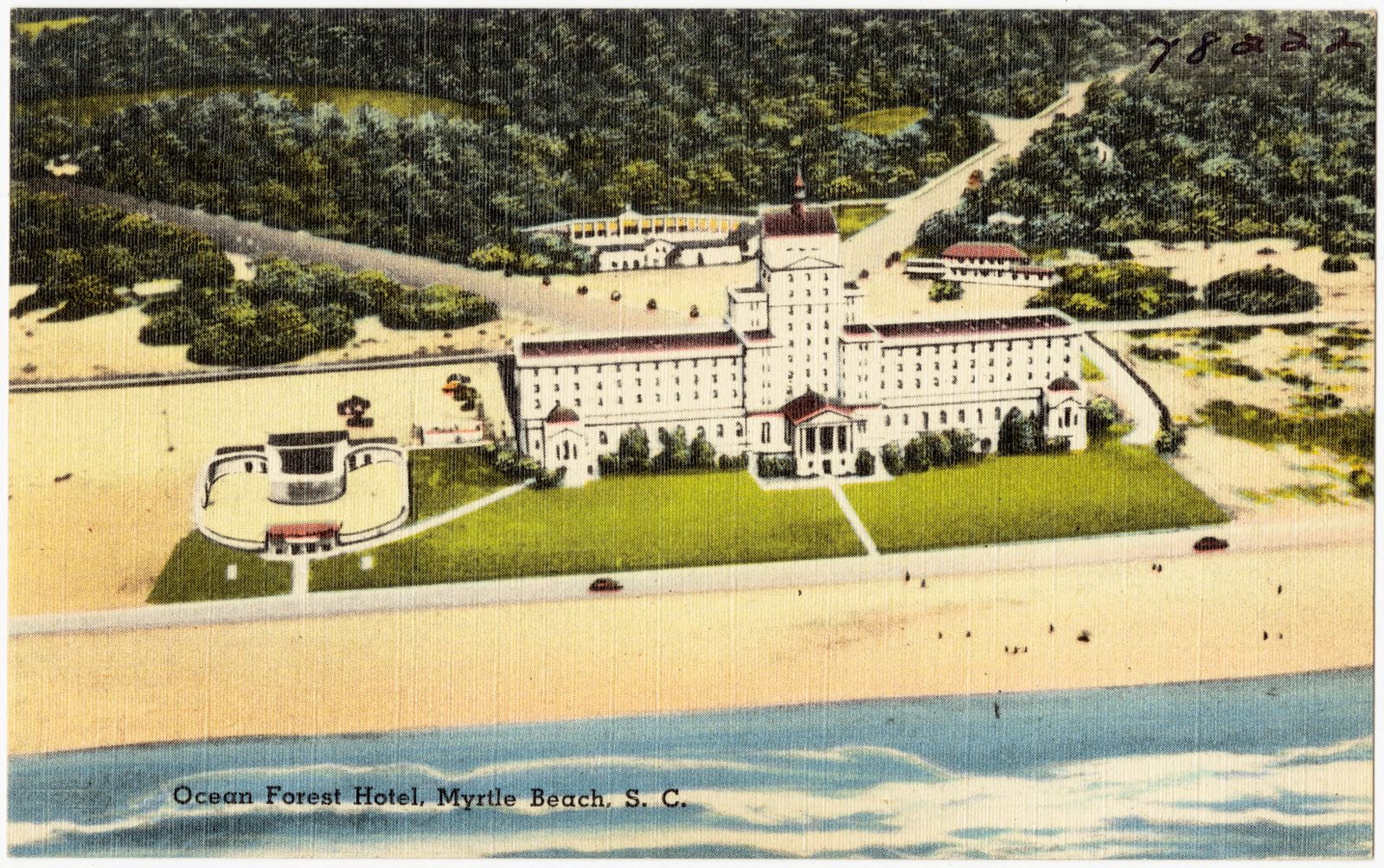 Ocean Forest Hotel, Myrtle Beach, S. C., Boston Public Library - undated