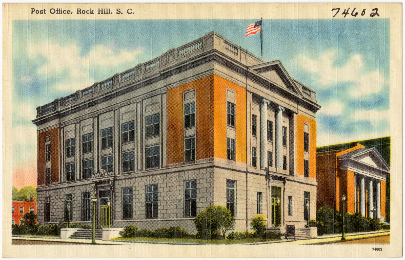 Post office, Rock Hill, S. C., Boston Public Library - undated