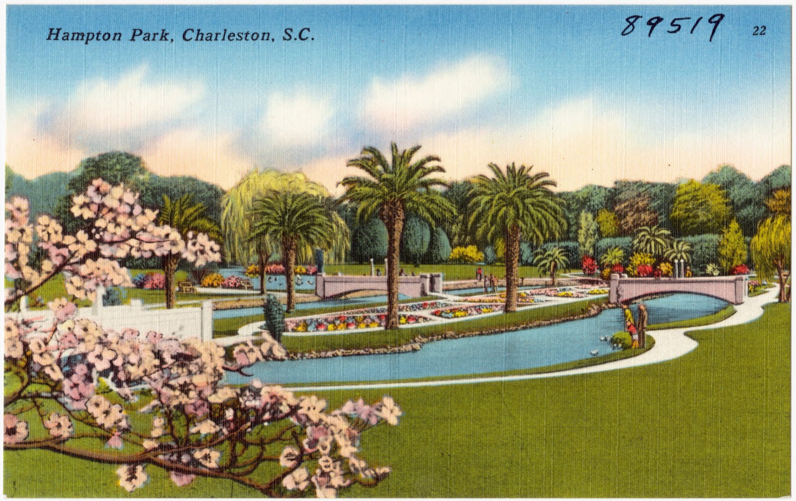 Hampton Park, Charleston, S. C., Boston Public Library - undated