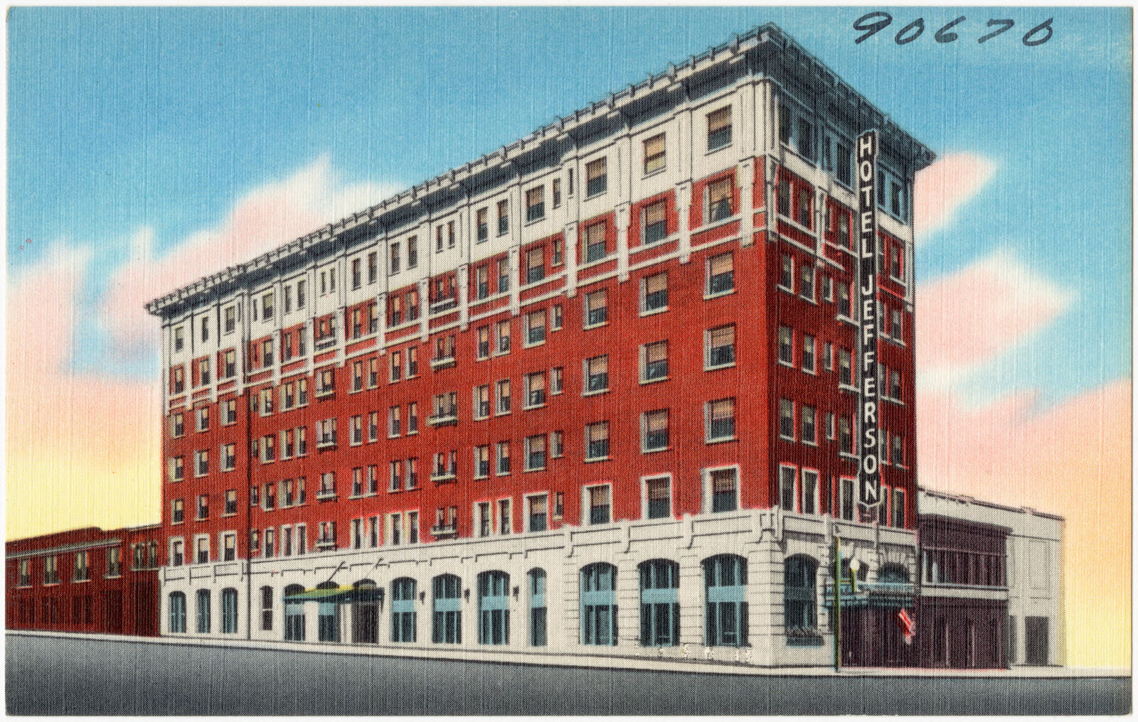 Hotel Jefferson, Boston Public Library - undated
