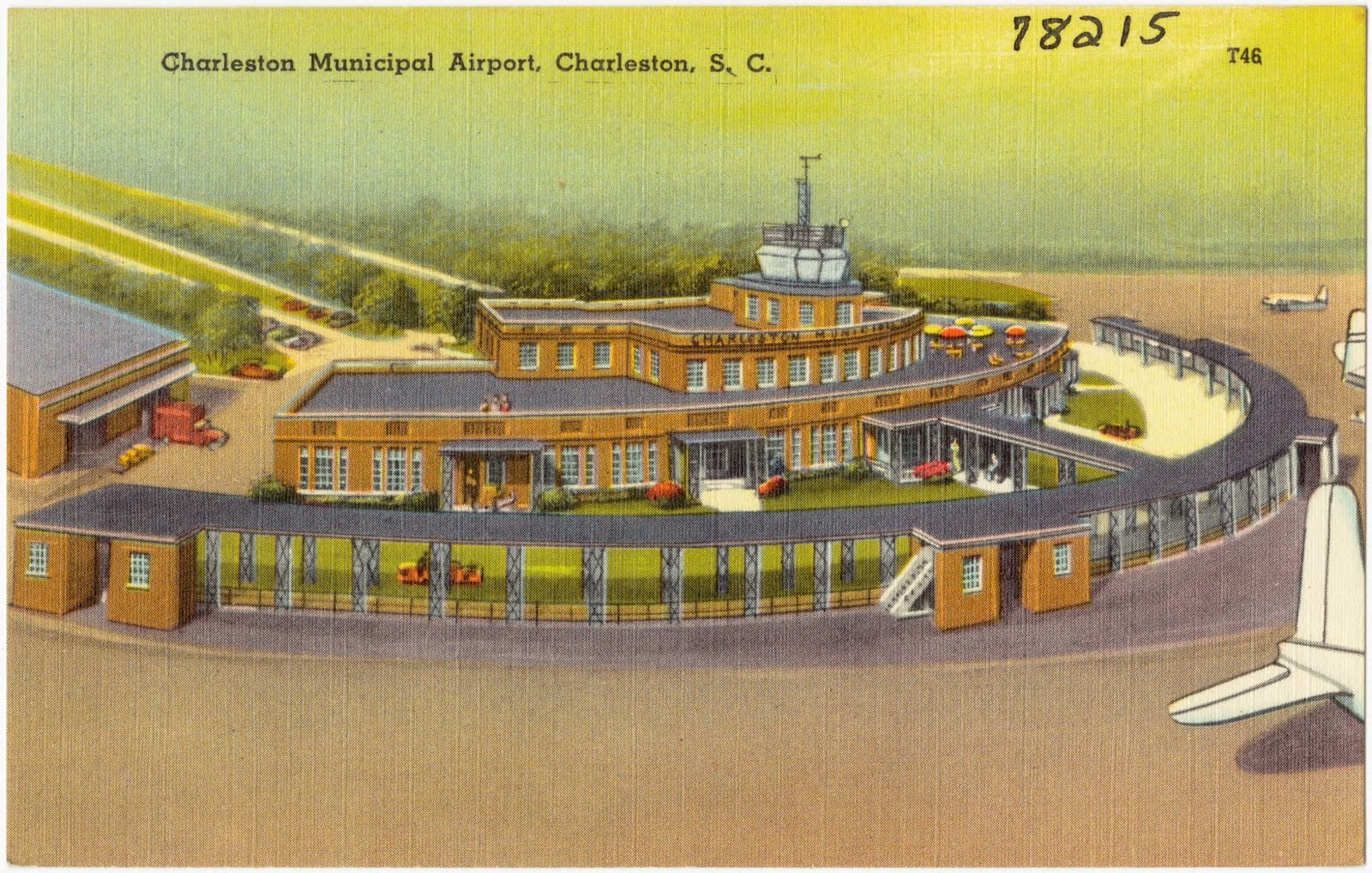 Charleston Municipal Airport, Charleston, S. C., Boston Public Library - undated