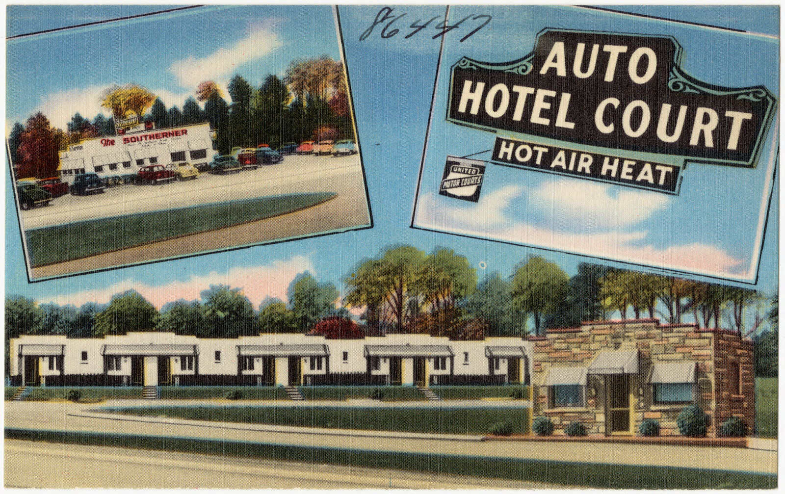 Auto Hotel Court, Boston Public Library - undated